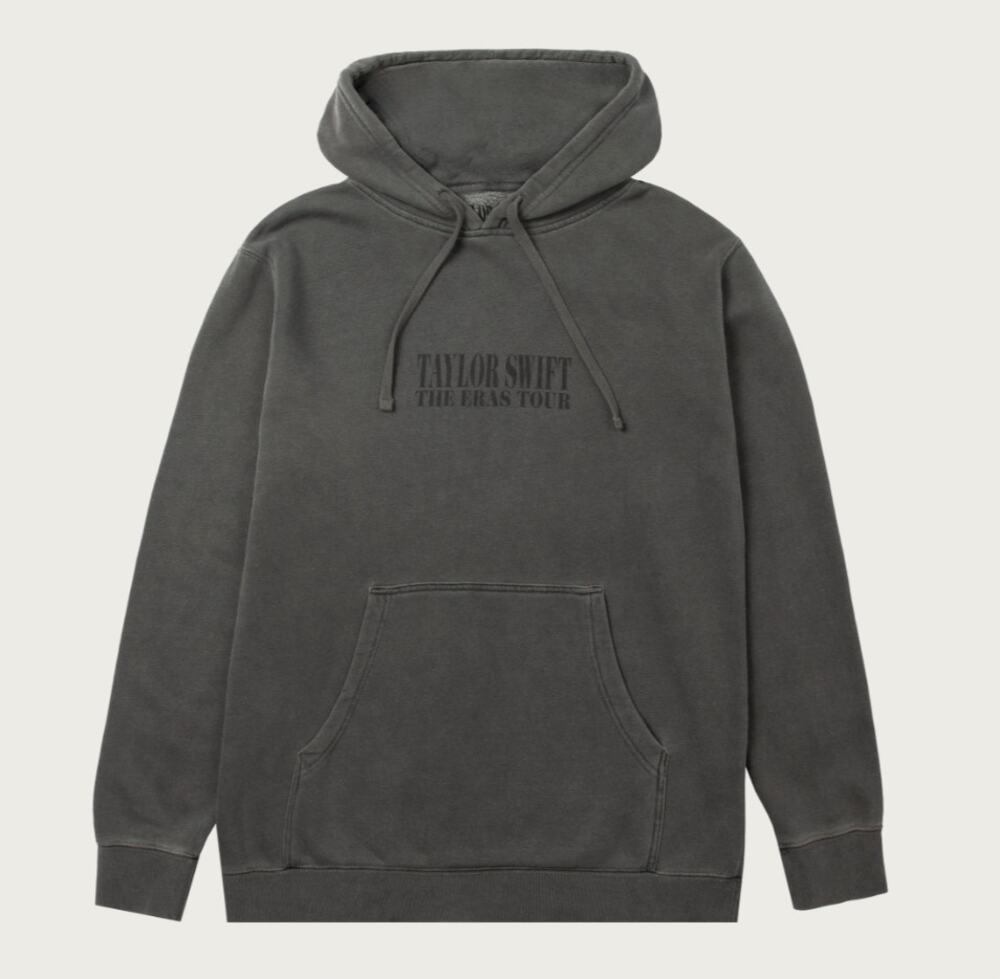 Taylor Swift Hoodie Size M Eras Tour Charcoal New Swiftie Sweater TTPD